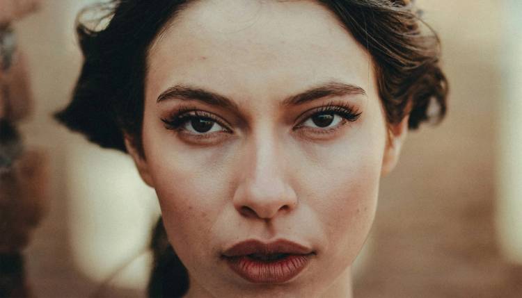 Woman's face