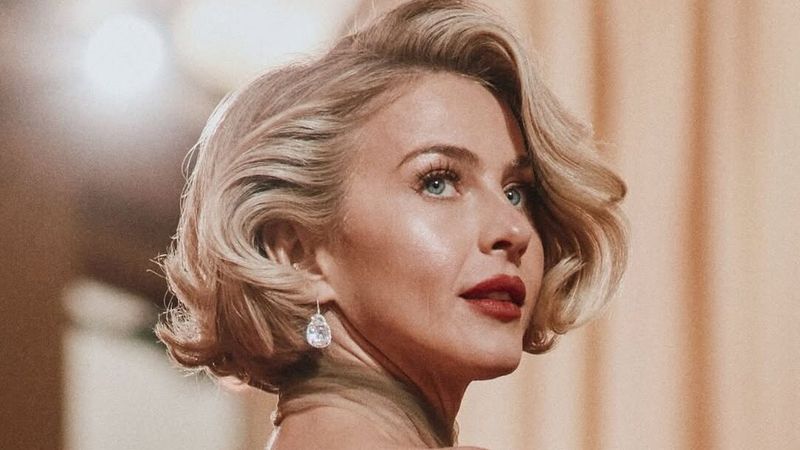 Italian bob with glamours waves