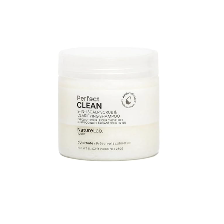 NatureLab Tokyo Perfect Clean 2-In-1 Scalp Scrub & Clarifying Shampoo ($19)