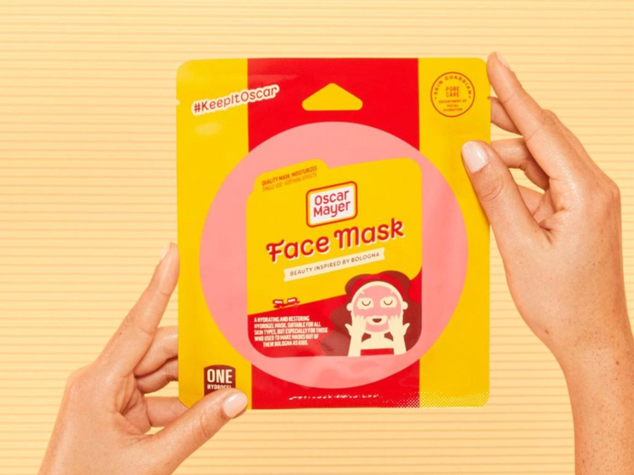The Oscar Mayer Bologna Sheet Mask Is Real