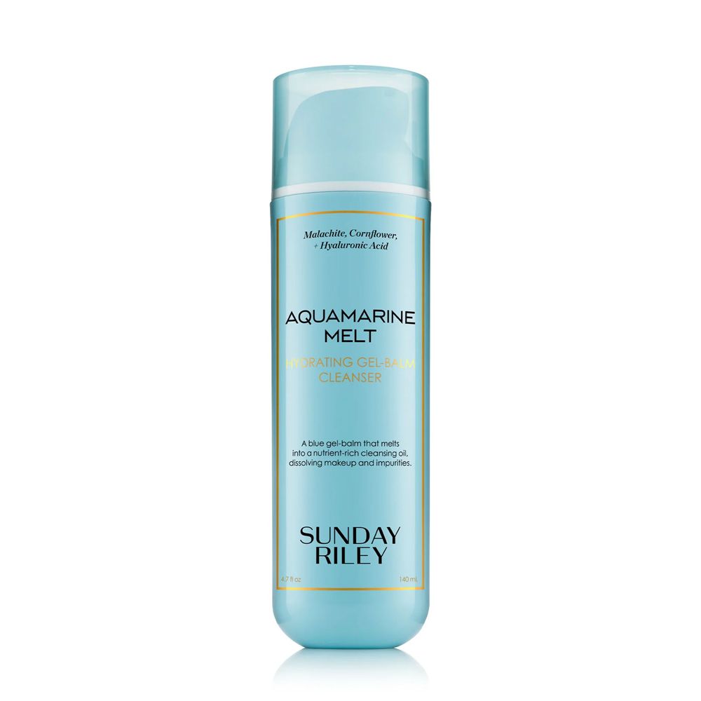 Sunday Riley Aquamarine Melt Hydrating Gel-Balm Cleanser ($48)