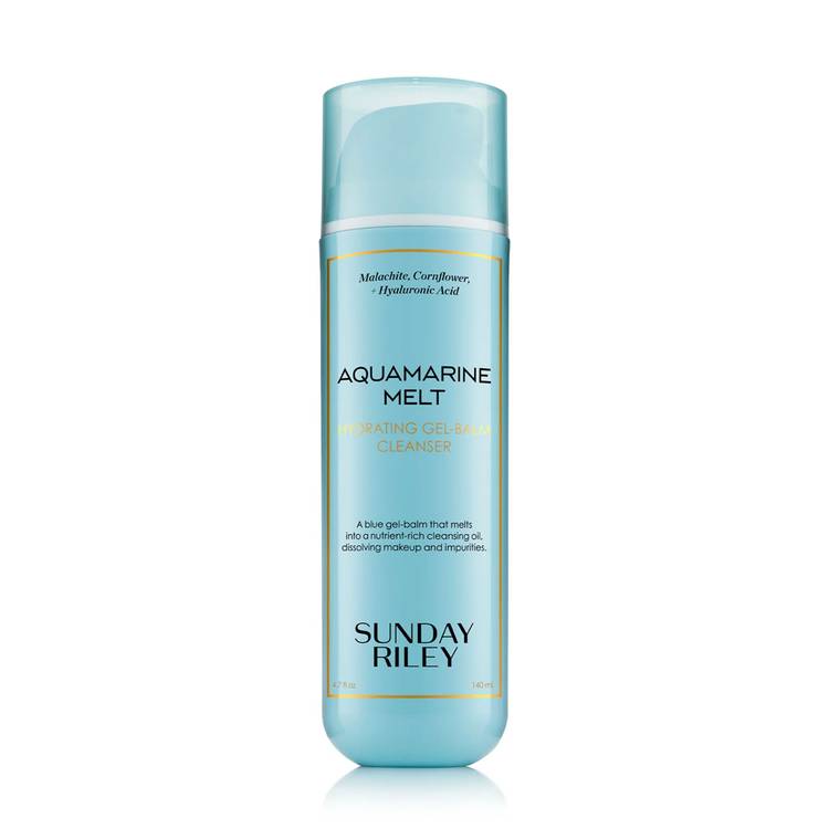 Sunday Riley Aquamarine Melt Hydrating Gel-Balm Cleanser ($48)