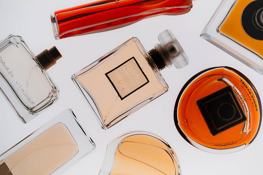 perfume bottles