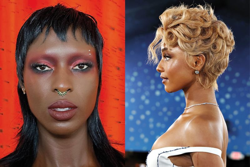 Jodie Turner Smith and Tyla in wigs