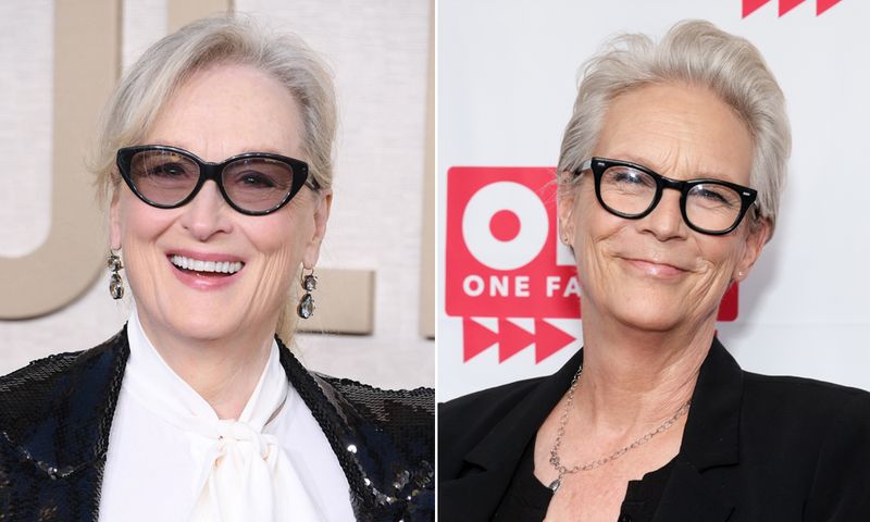 celebrities with gray hair