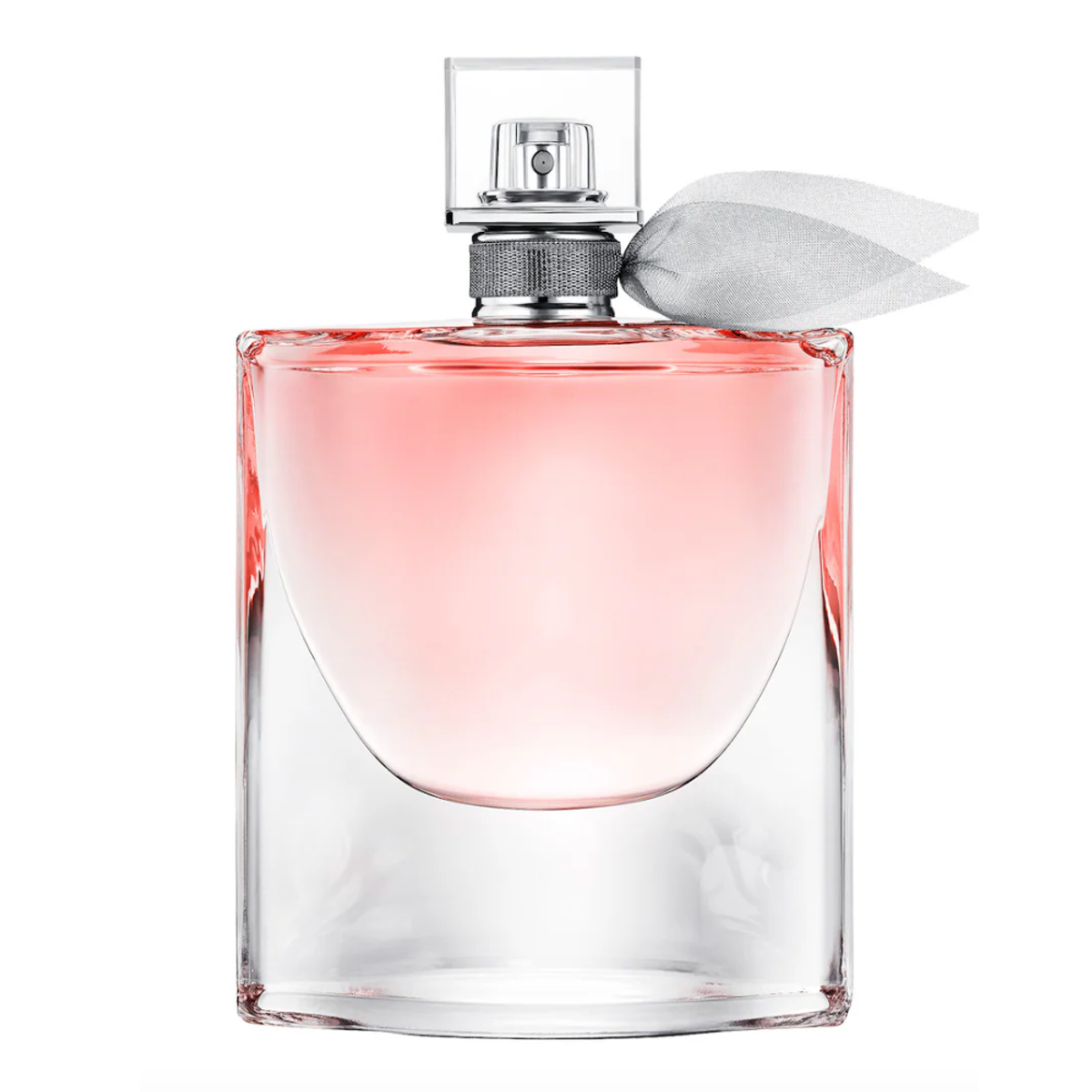 A bottle of lancome la vie est belle perfume