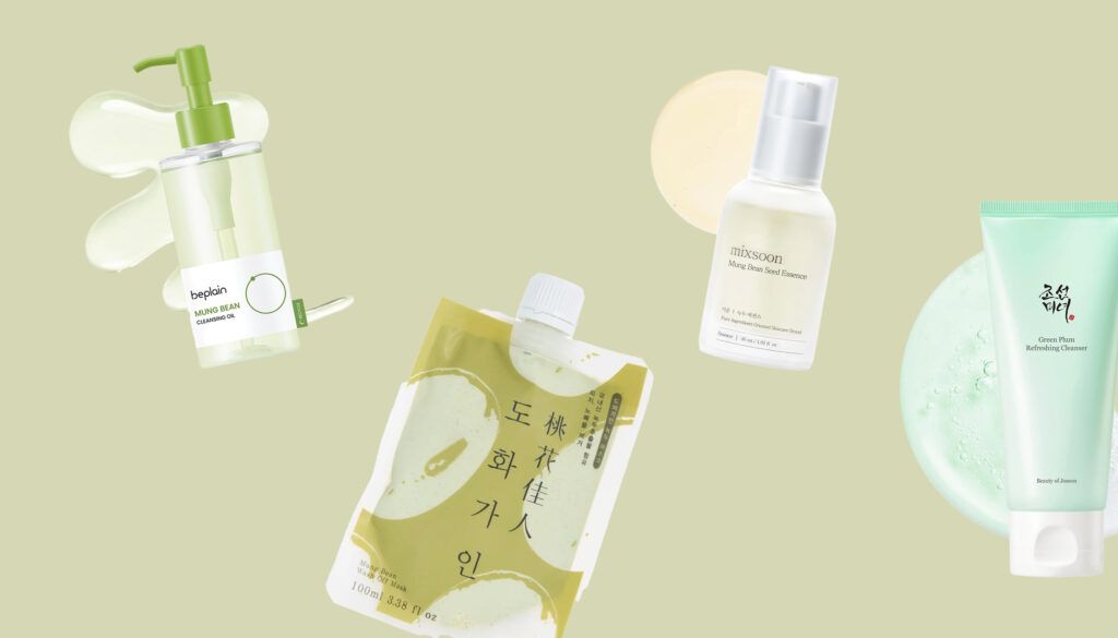 mung bean skin-care products