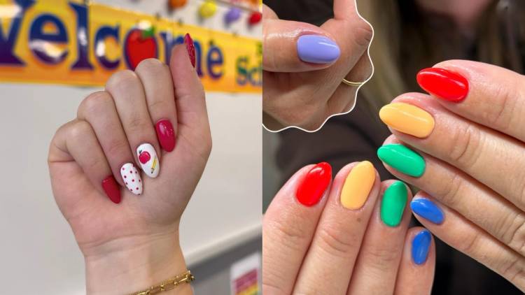 back to school nails