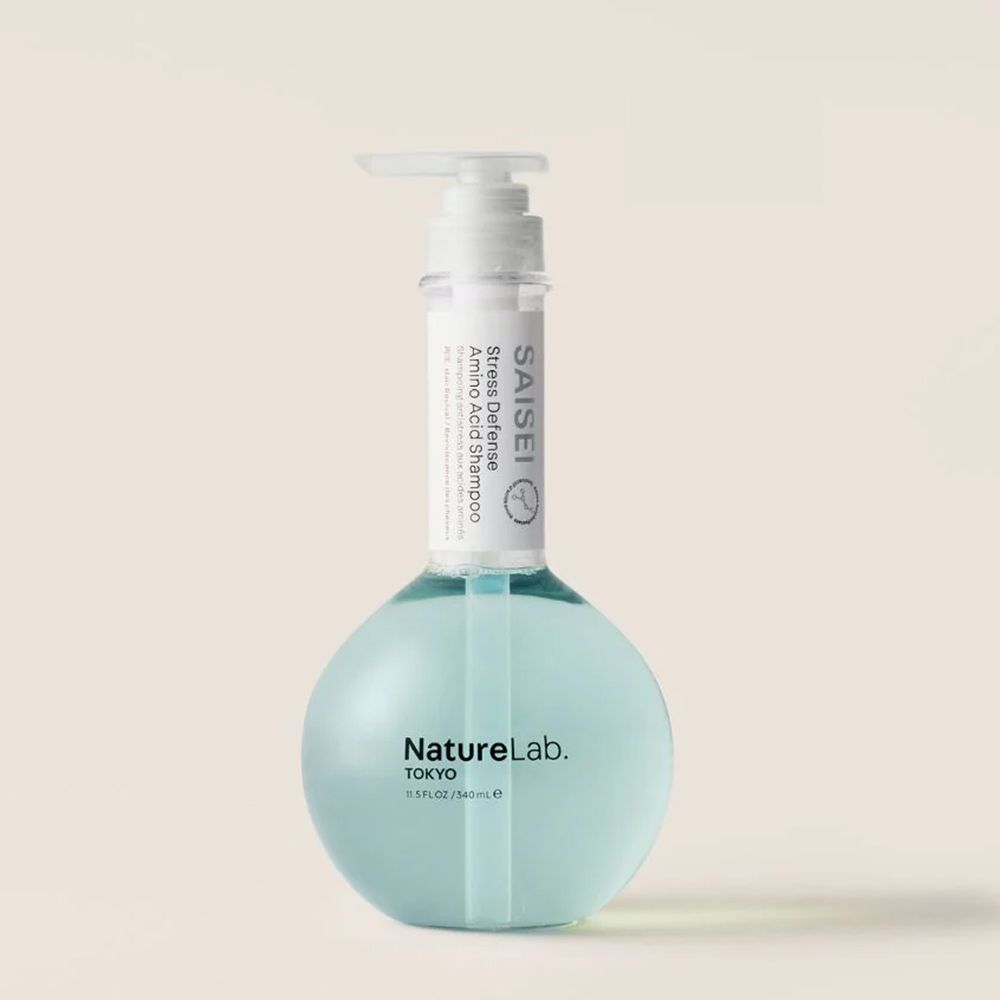 Graying Hair: NatureLab. Tokyo Saisei Stress Defense Shampoo ($22)