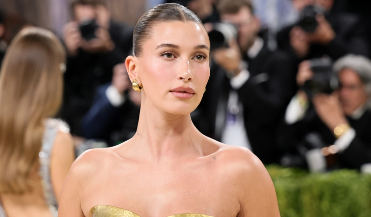 Hailey Bieber attends the 2026 Met Gala celebrating "Costume Art" at the Metropolitan Museum of Art on May 04, 2026 in New York City.