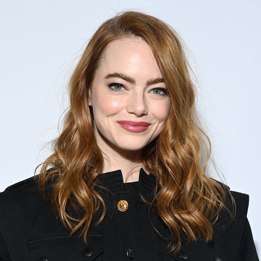 emma stone round faces haircut