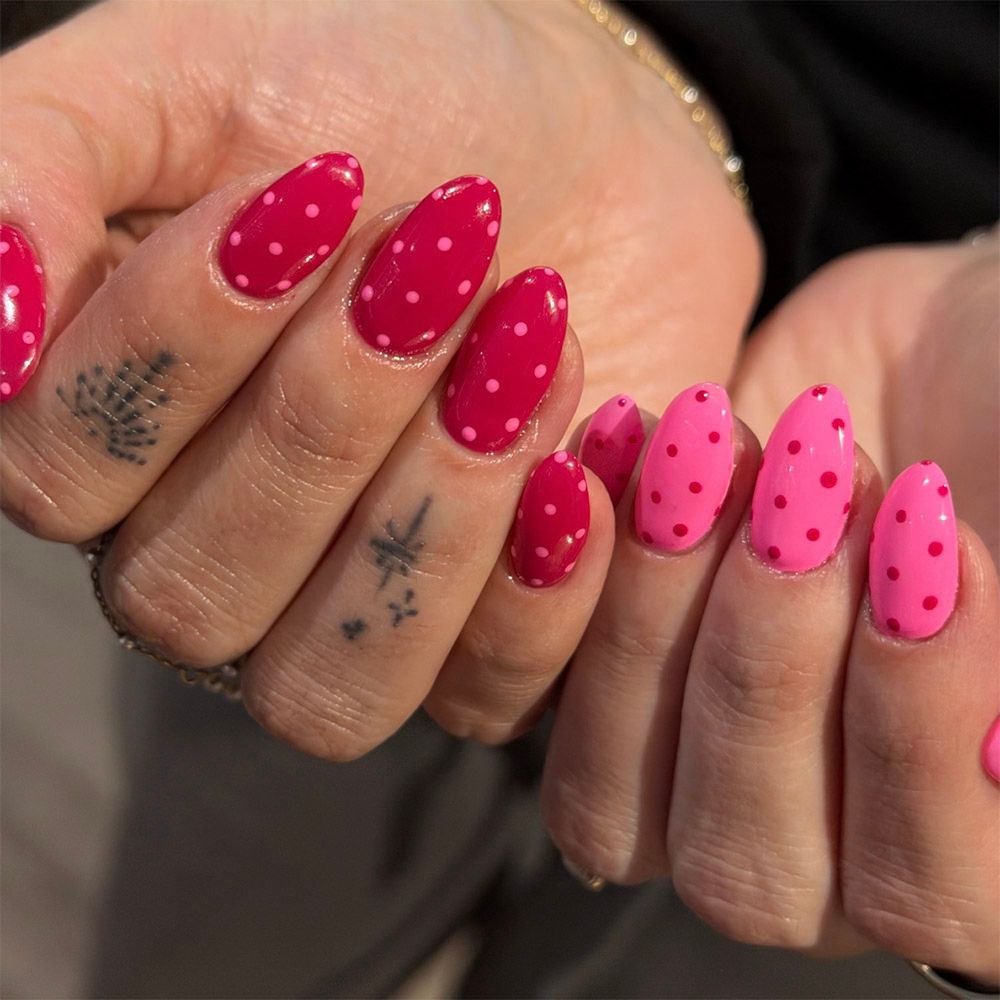 Contrasting Polka Dots