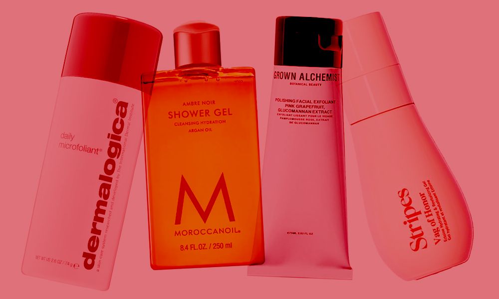 various beauty products in beautypass live gift bags