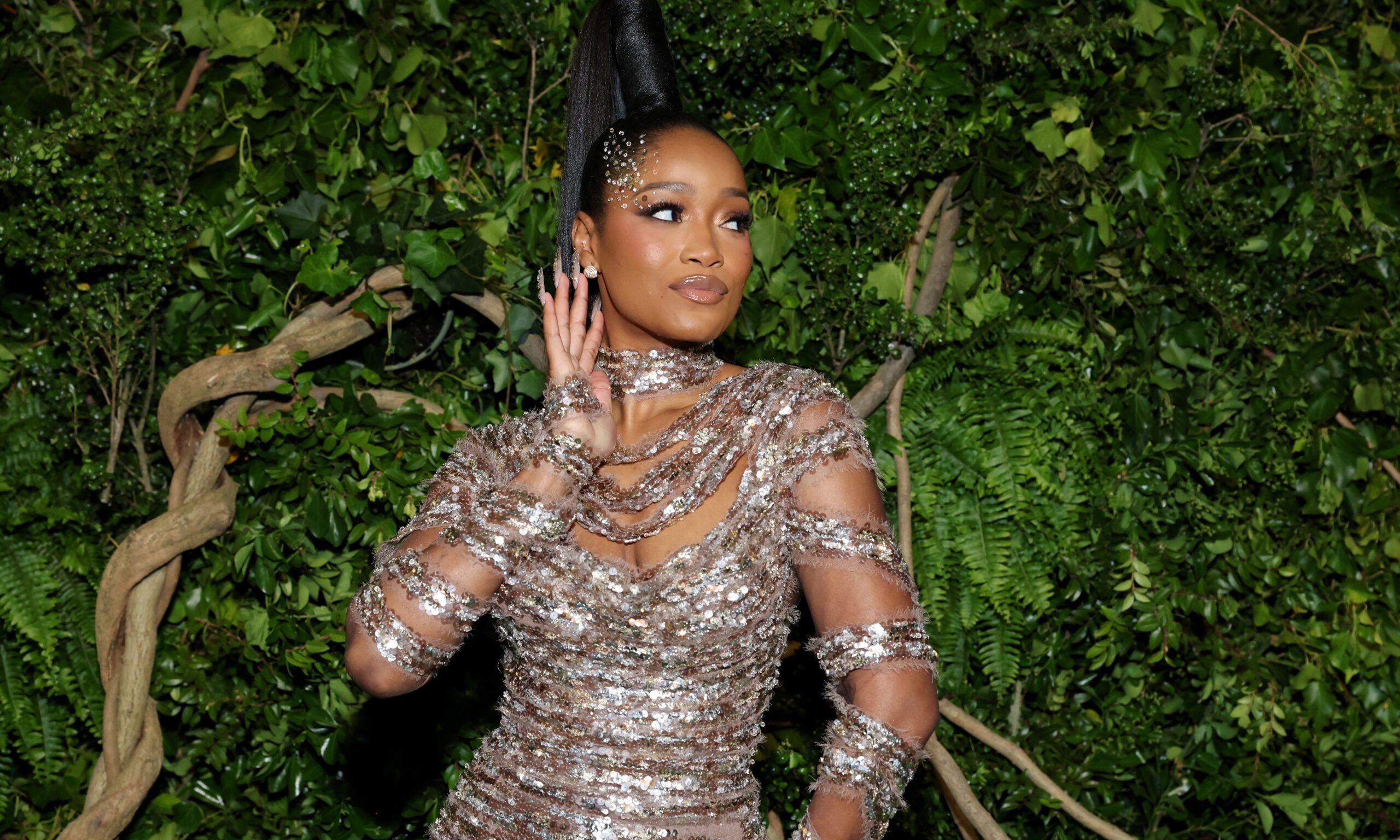 NEW YORK, NEW YORK - MAY 06: Keke Palmer attends The 2024 Met Gala Celebrating "Sleeping Beauties: Reawakening Fashion" at The Metropolitan Museum of Art on May 06, 2024 in New York City.