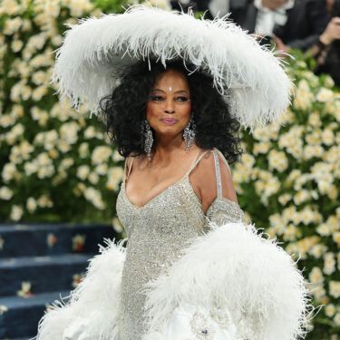 Diana Ross attends the 2025 Met Gala Celebrating "Superfine: Tailoring Black Style" at Metropolitan Museum of Art on May 05, 2025 in New York City.