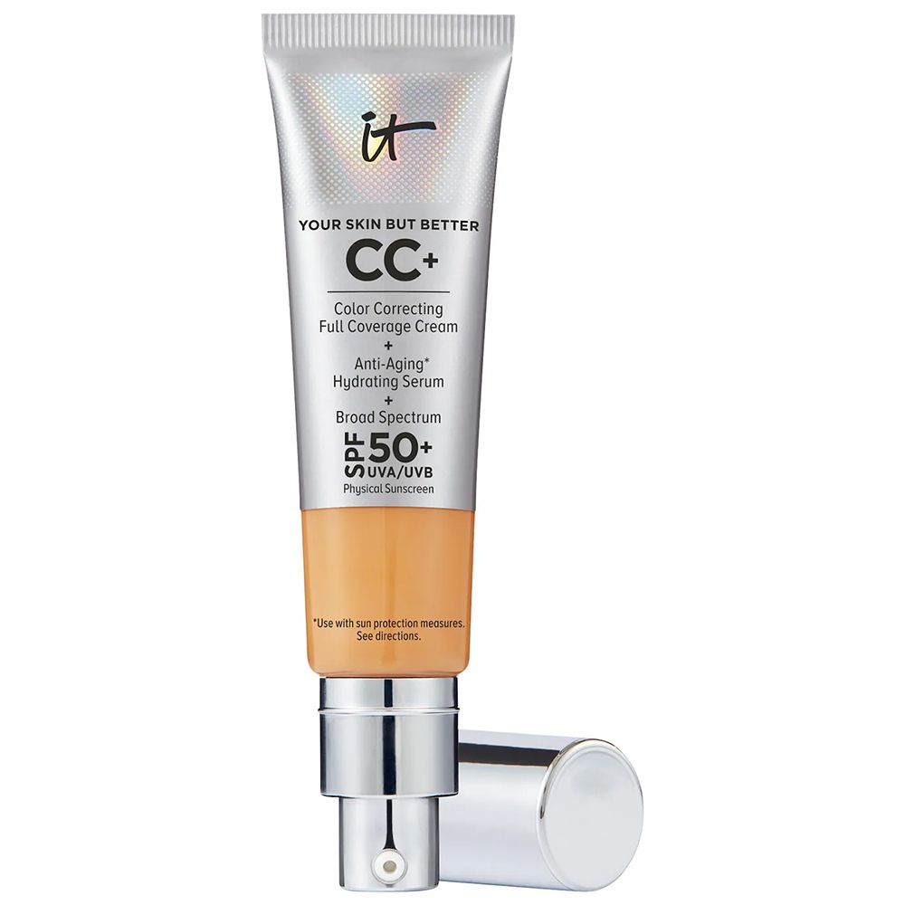 IT Cosmetics CC+ Cream Full Coverage Color Correcting Foundation with SPF 50+ ($47)