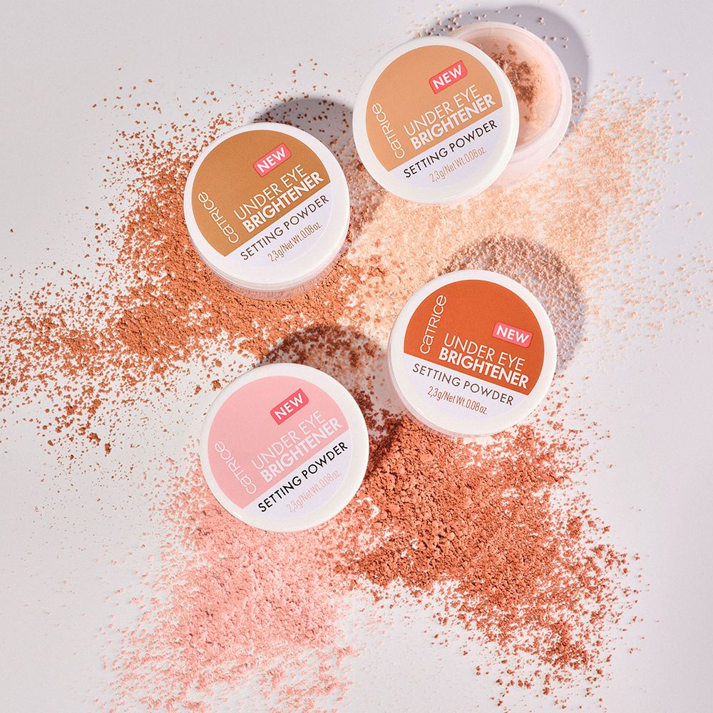 catrice cosmetics under eye brightener setting powders