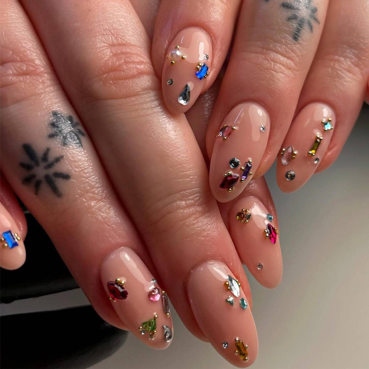 Bejeweled Nails Are Proof Your Manicure Can Be Jewelry Too