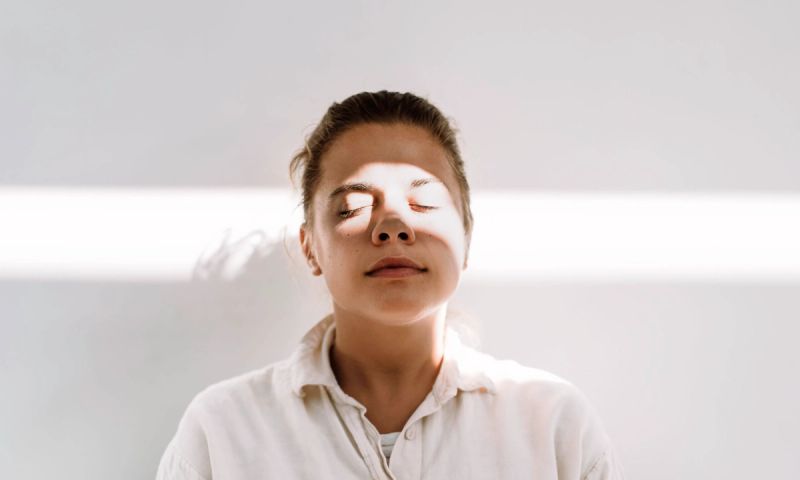 effects of stress on face