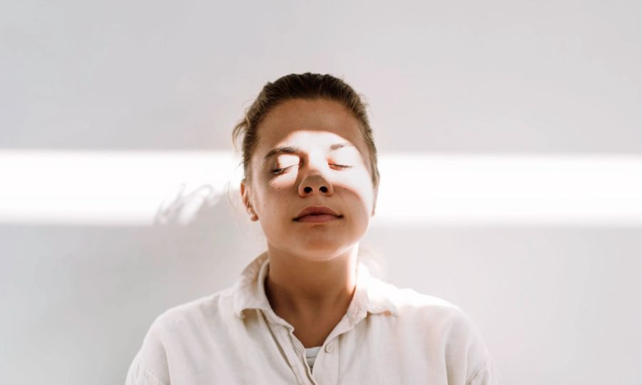 effects of stress on face