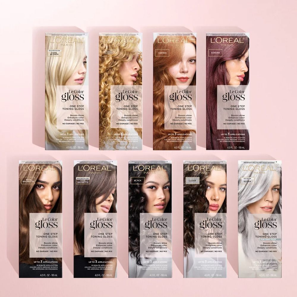 Best Drugstore Hair Gloss: L'Oréal Paris Le Color Gloss ($16)