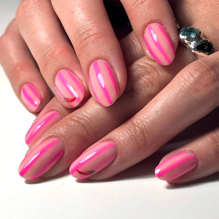 Pink Stripes