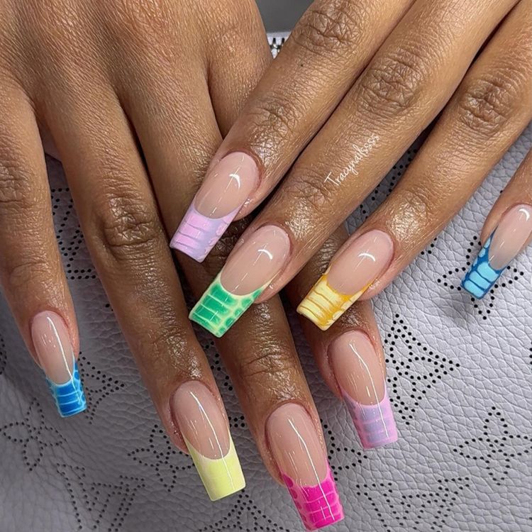 Croc French Manicure