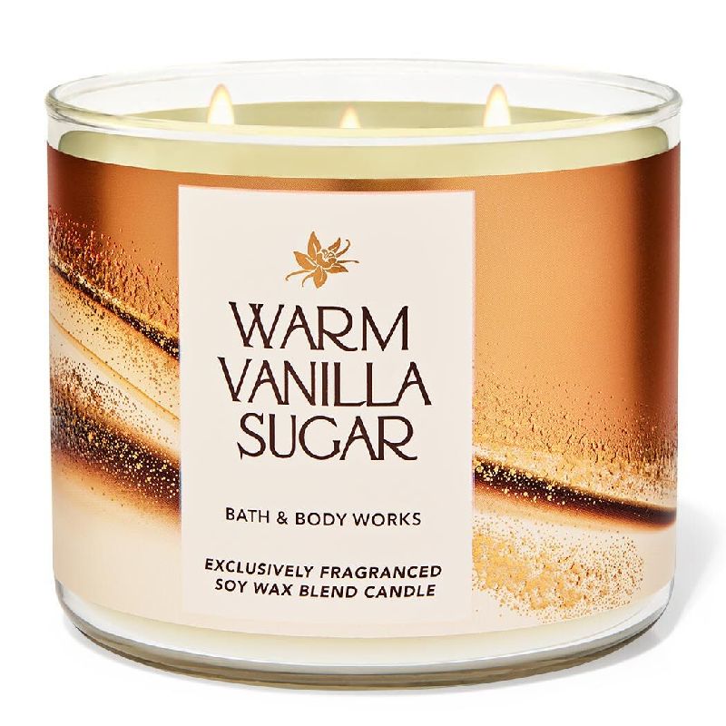 Warm Vanilla Sugar 3-Wick Candle