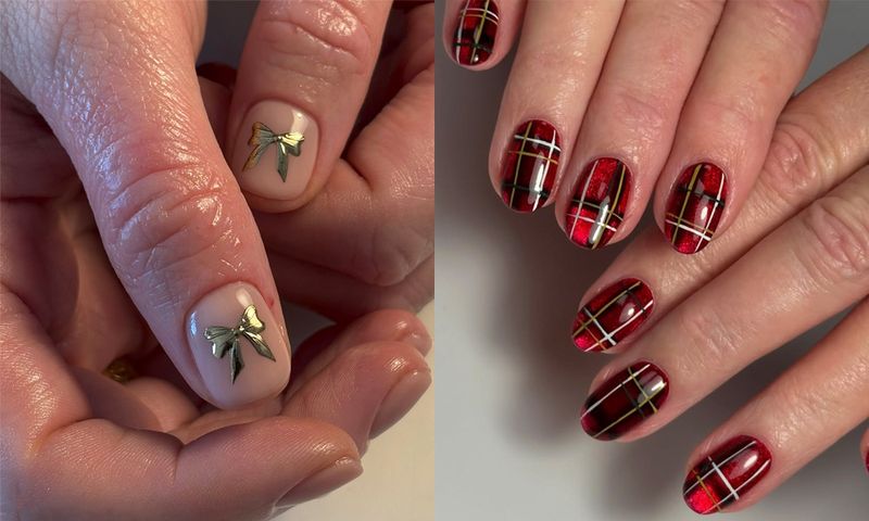 festive holiday nail designs