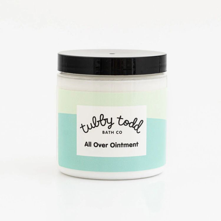 Tubby Todd All Over Ointment baby-safe moisturizer for sensitive, dry and eczema-prone skin
