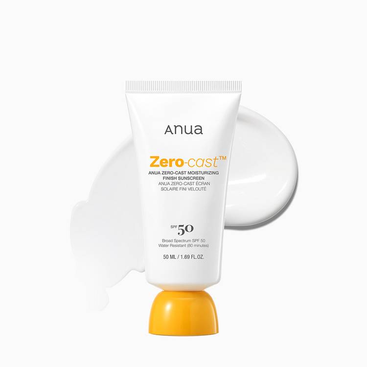 ANUA Zero-Cast Moisturizing Finish Sunscreen ($18)