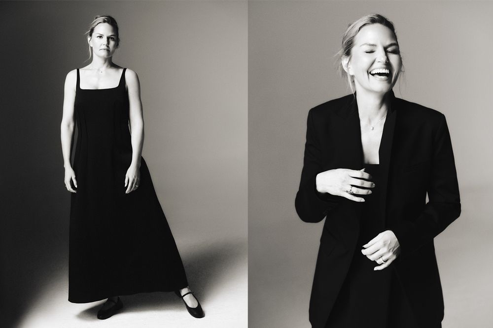 black and white images of Jennifer Morrison