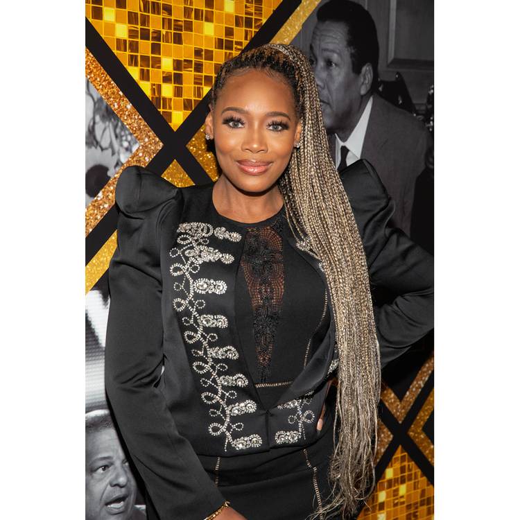 Yandy Smith ombre mermaid braids