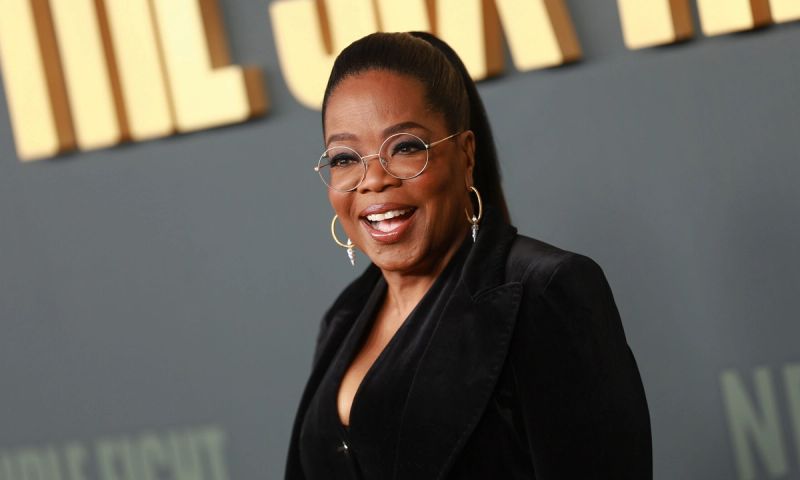 Oprah Winfrey attends the premiere of Netflix's "The Six Triple Eight" at The Egyptian Theatre Hollywood on December 03, 2024 in Los Angeles, California.