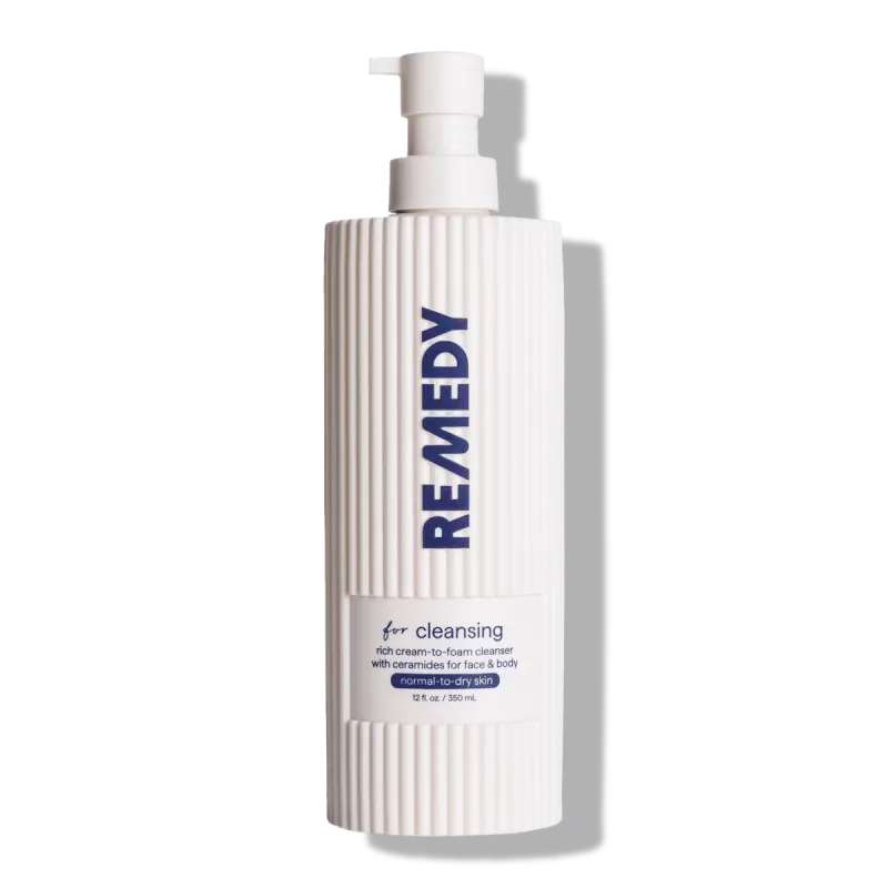 REMEDY Rich Cream-to-Foam Cream Cleanser