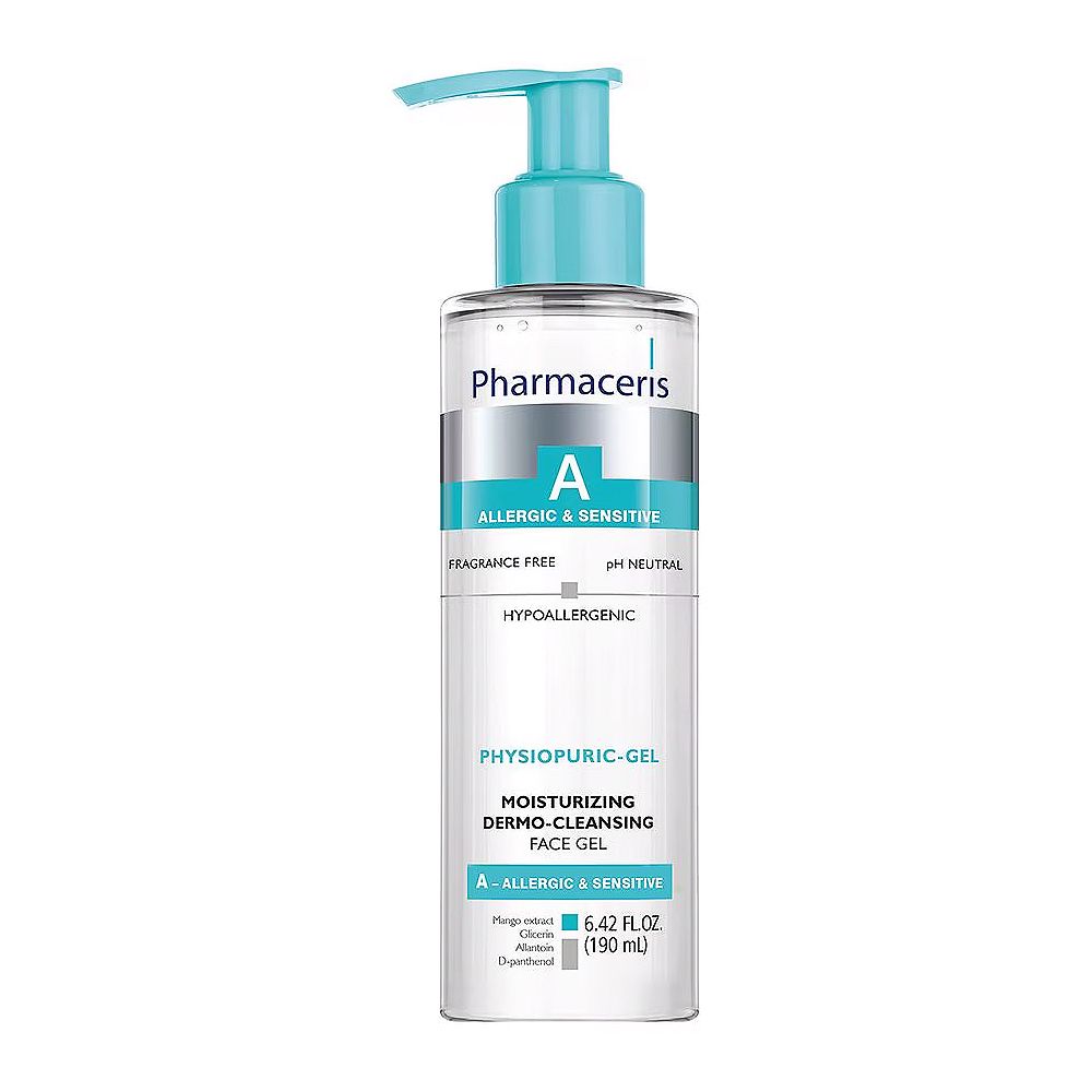 If You Have Sensitive Skin: Pharmaceris Physiopuric Gel Moisturizing Dermo-Cleansing Face Gel ($22)