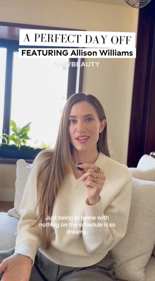 Allison Williams Shares Her Perfect Day Off