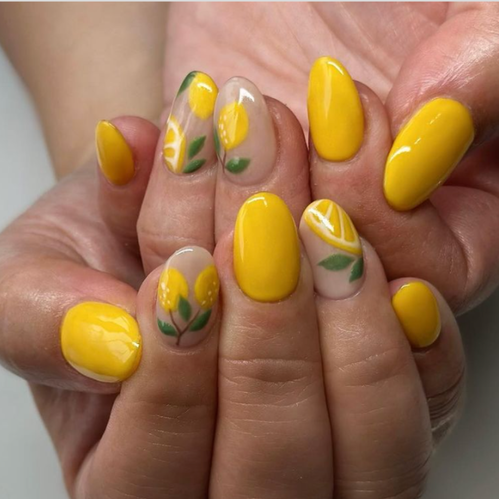 Fresh Lemonade Nails