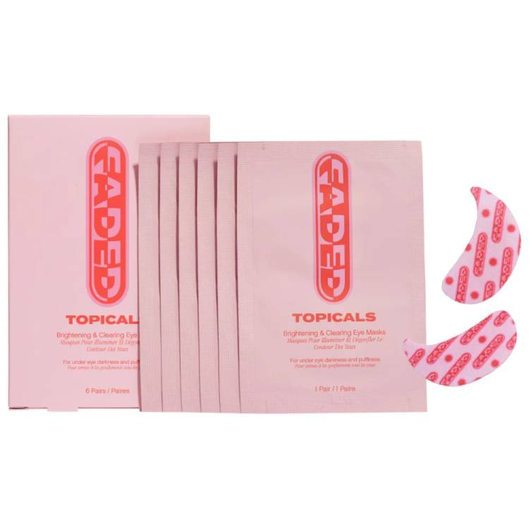 Topicals Faded Under Eye Brightening & Clearing Eye Masks ($22)