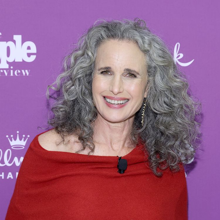 Andie MacDowell attends as PEOPLE and Hallmark Media present a conversation with the stars of Hallmark Channel's "The Way Home" at Dotdash Meredith offices on January 22, 2025 in New York City. 