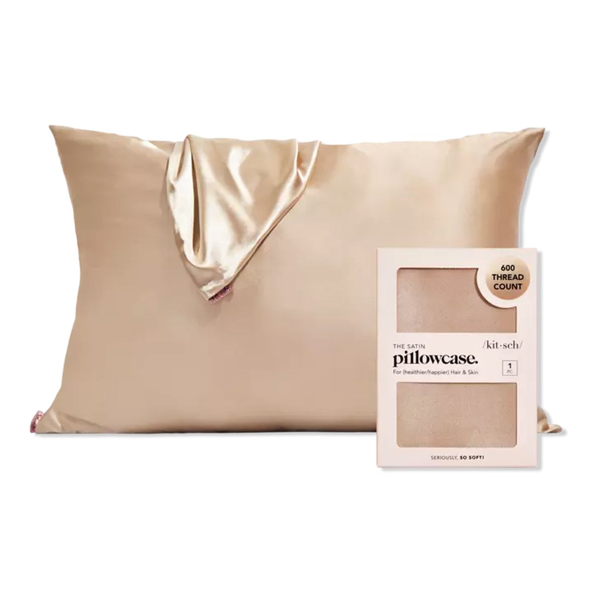 kitsch satin pillow case