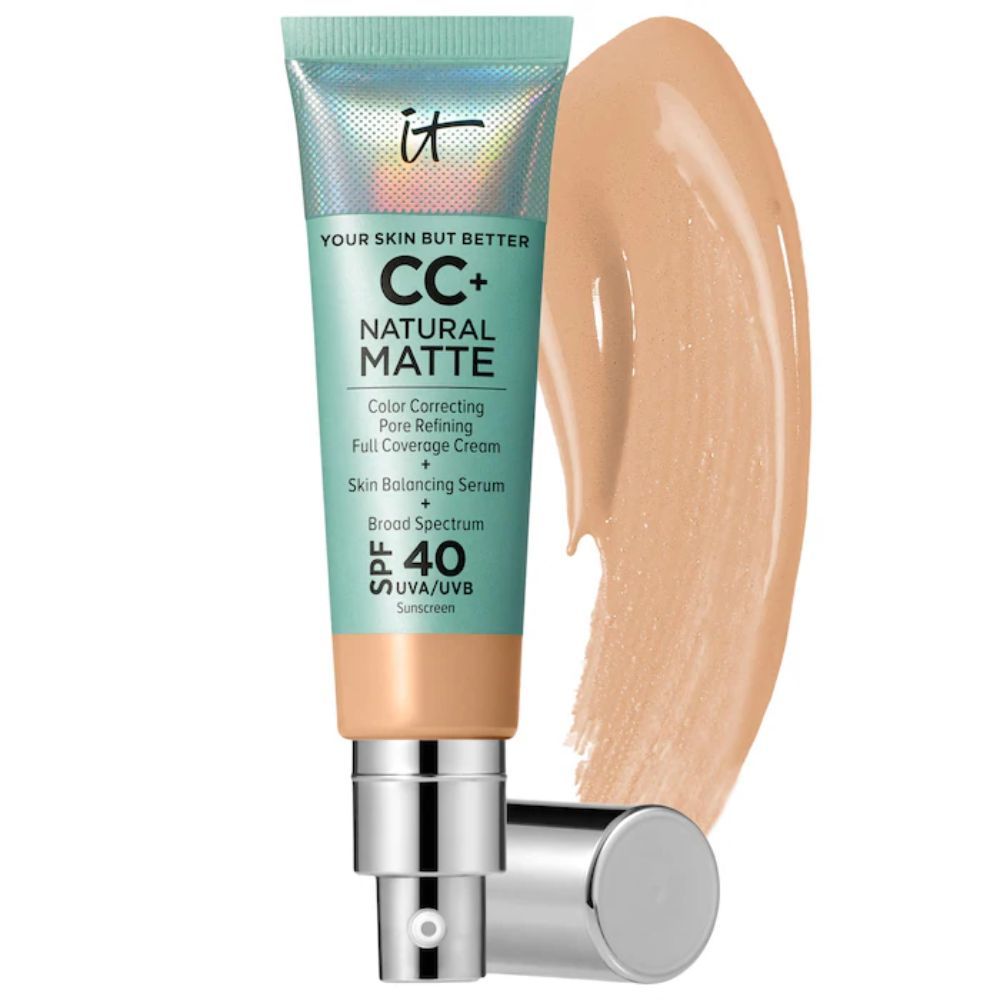 IT Cosmetics CC+ Cream Natural Matte Foundation With SPF 40 ($47)