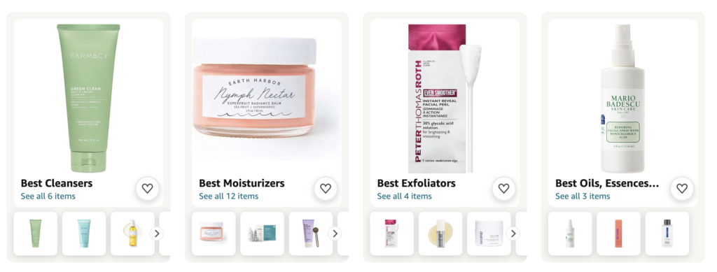 NewBeauty Amazon Storefront for Awards 2025