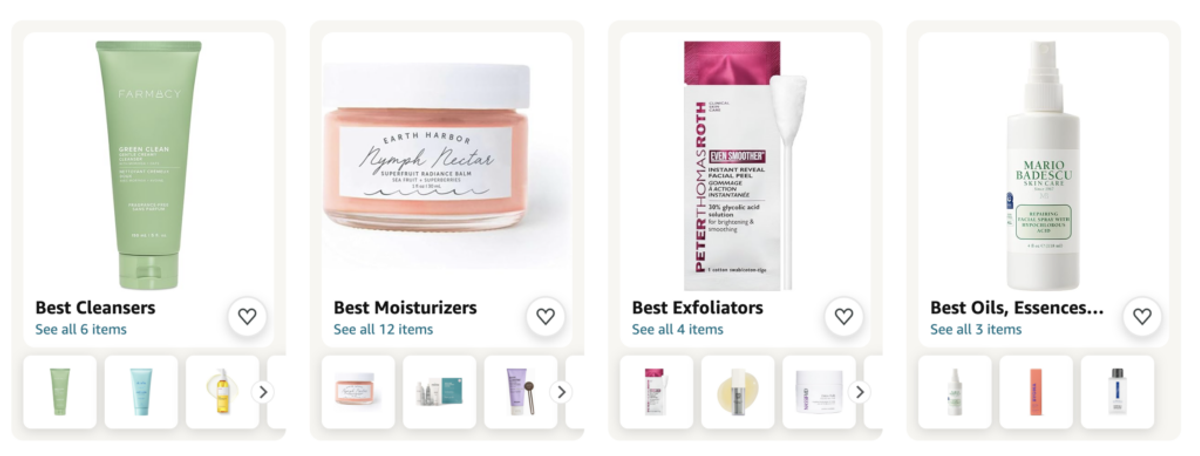 NewBeauty Amazon Storefront for Awards 2025