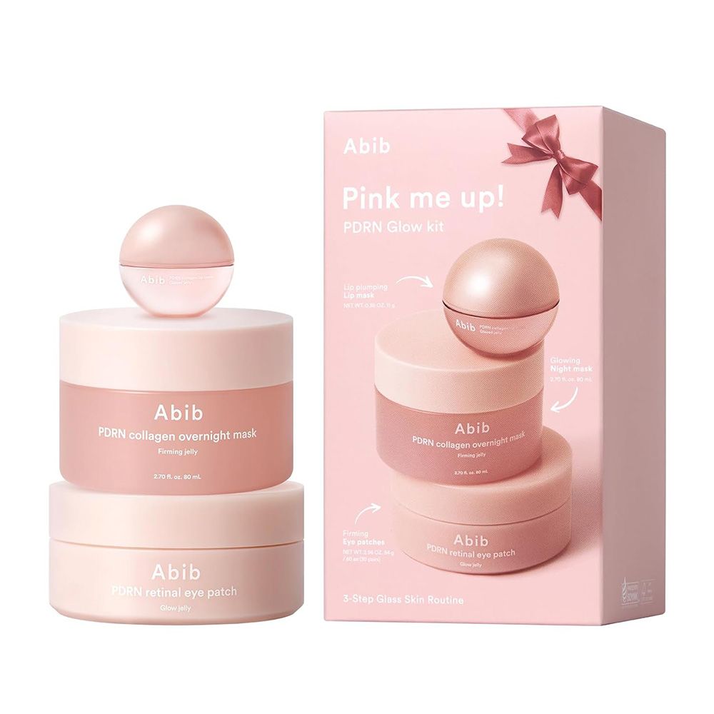 ABIB Pink Me Up PDRN 3 Step Glow Kit ($64)