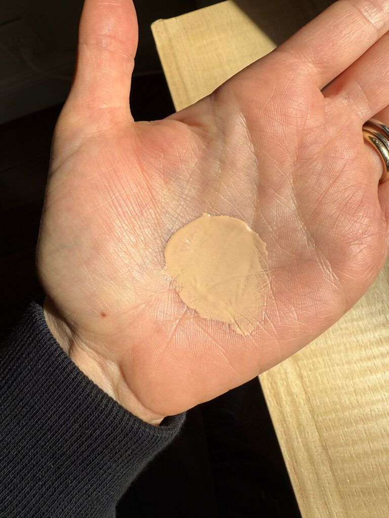 Jones Road tinted moisturizer texture