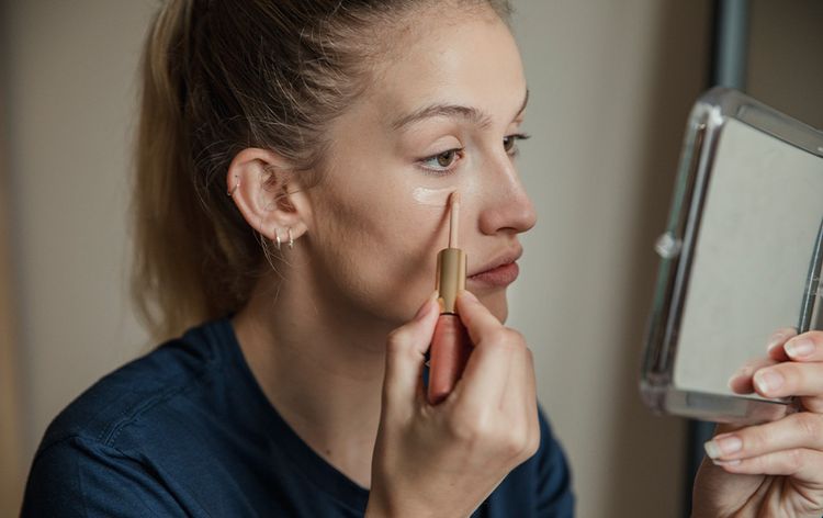 Use a concealer brush