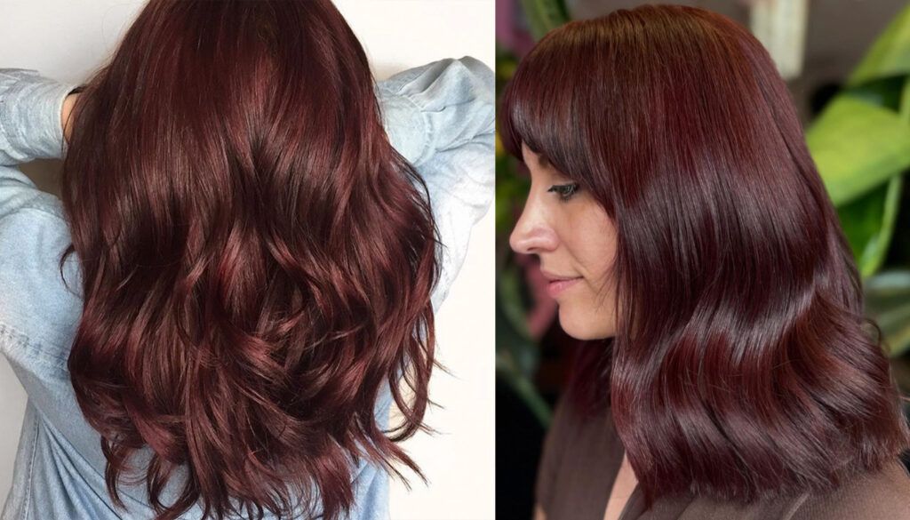 chocolate cherry hair color