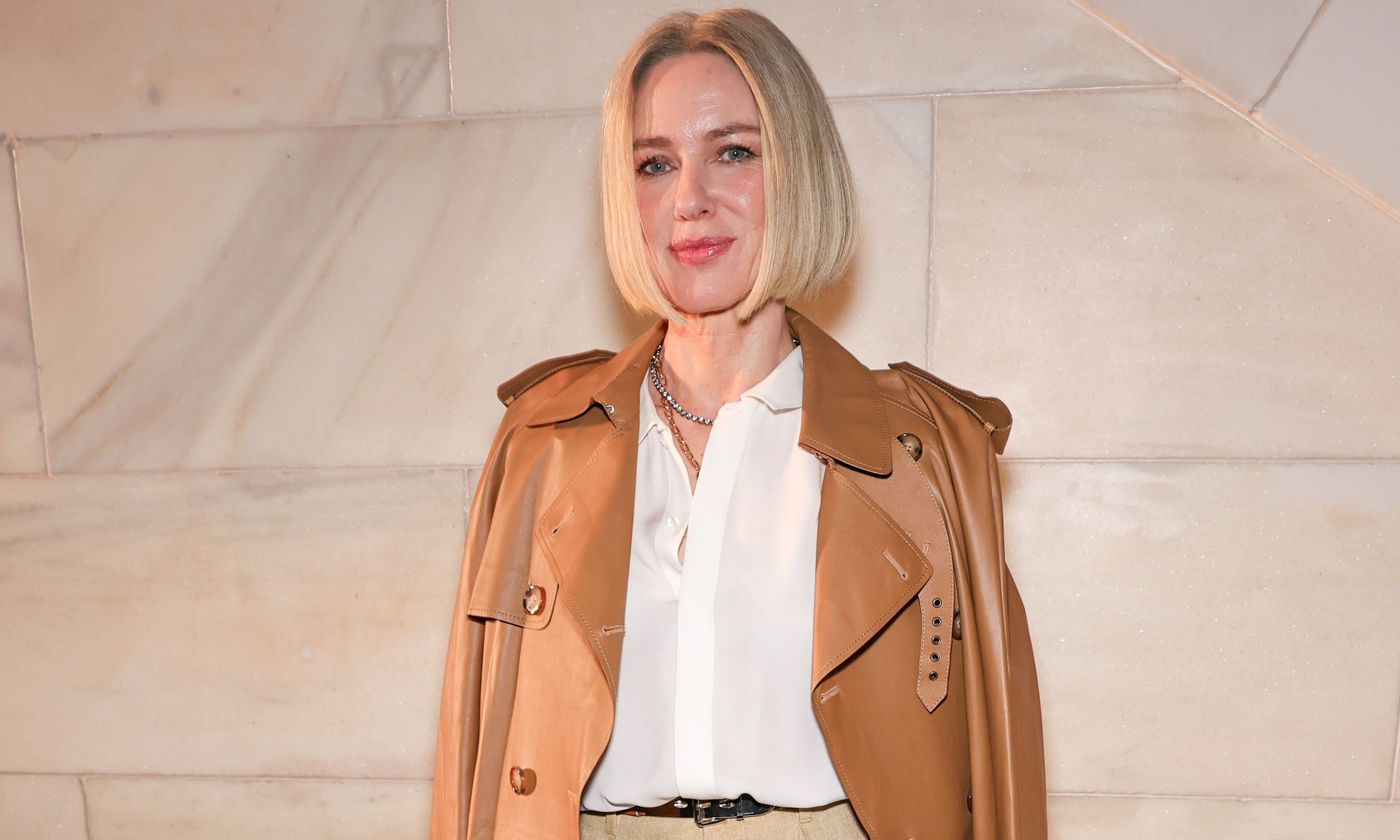 Naomi Watts attends the Ralph Lauren Collection Fall 2025 on April 17, 2025 in New York City.