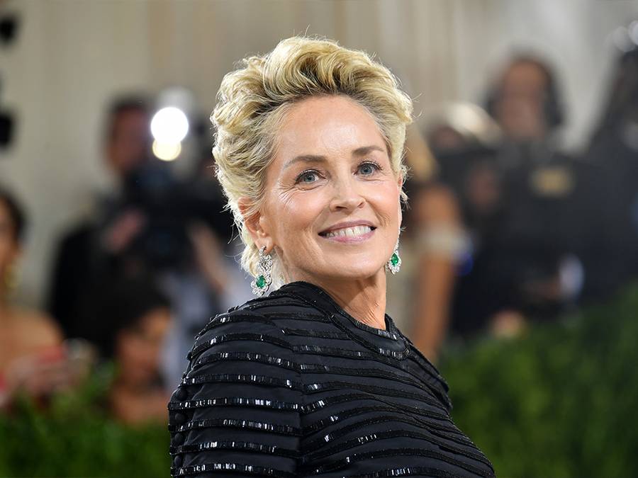 How to Recreate Sharon Stone’s Met Gala Hair in Three Easy Steps
